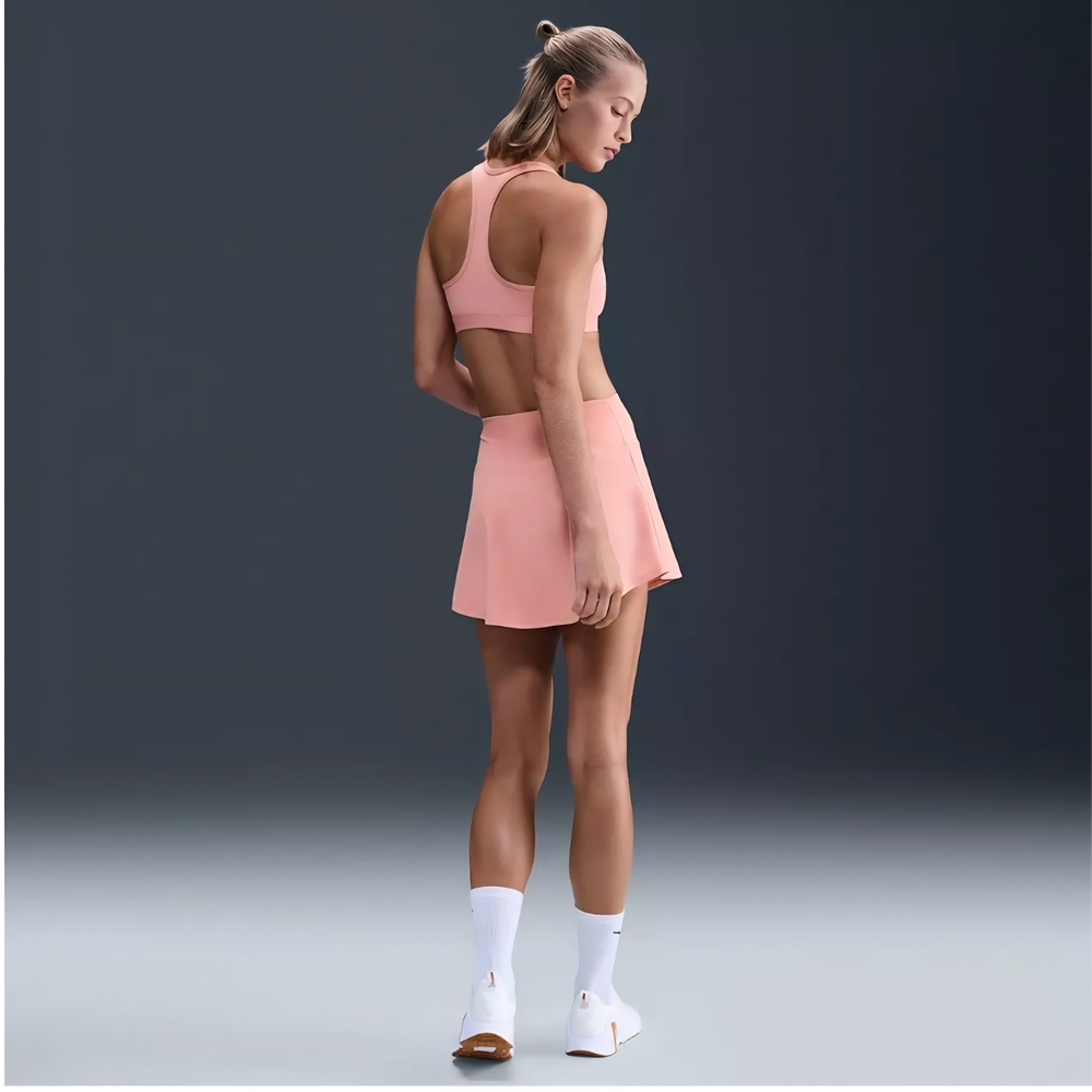 Nike One Dri-Fit Skort In Rust Pink, NWT - Picture 2 of 7